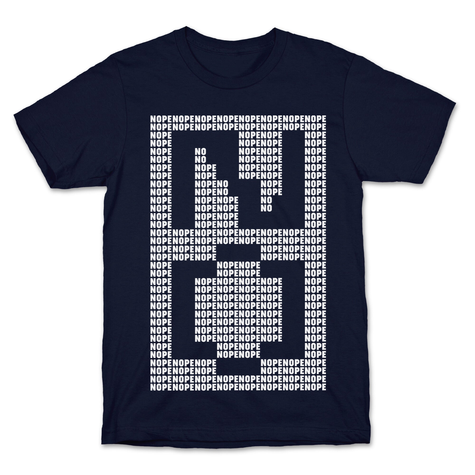 Nope Ascii Art T-Shirt